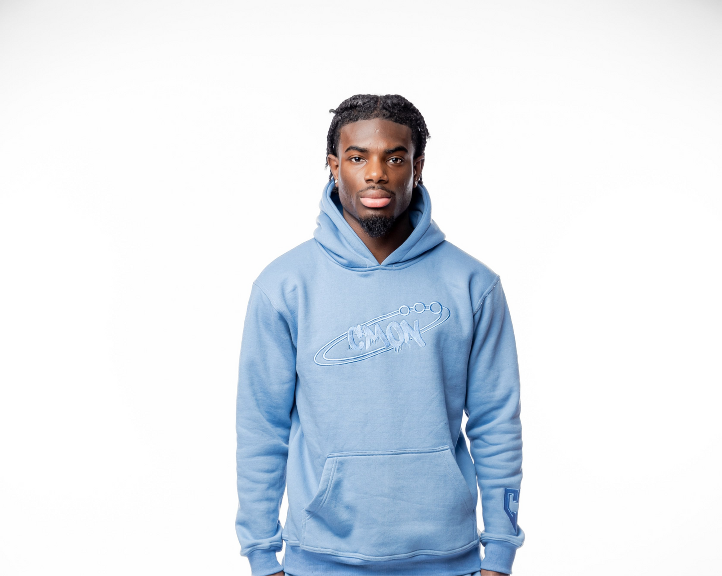 C‘MON HOODIE BABYBLUE