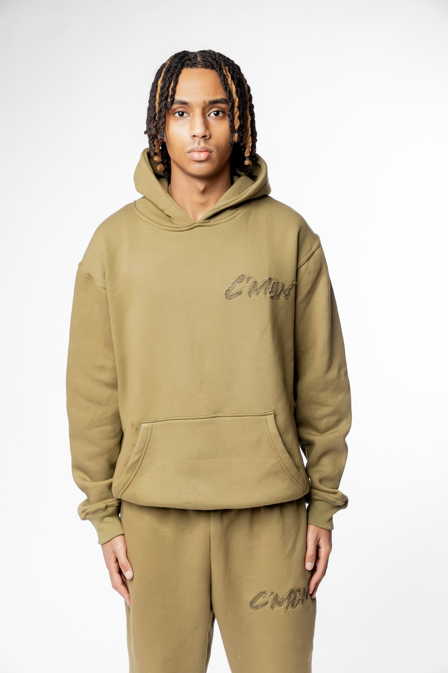C'MON HOODIE OLIVEGREEN Small