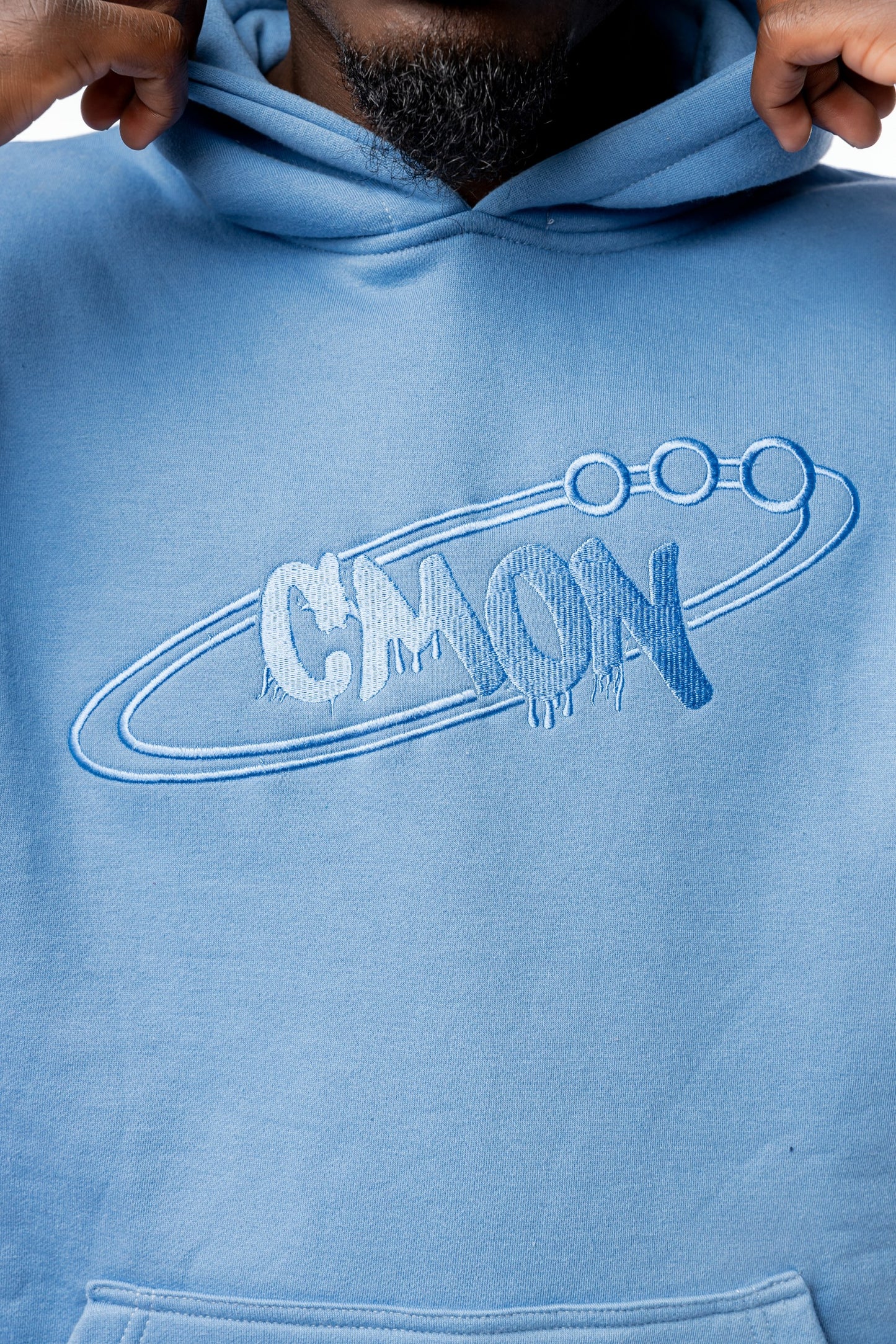 C'MON HOODIE BABYBLUE