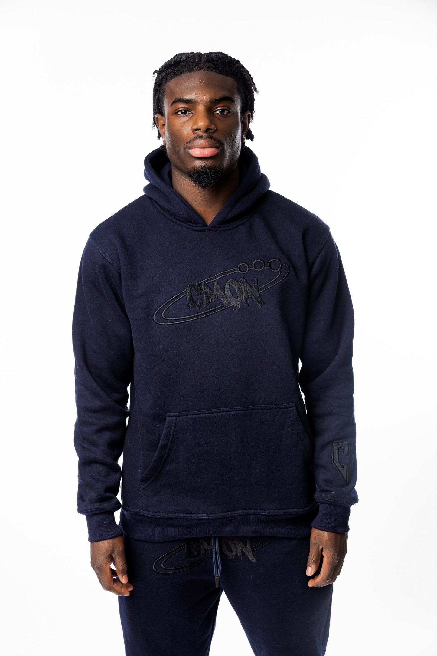 C'MON HOODIE DARKBLUE