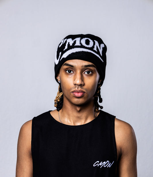 MIDNIGHT BLACK BEANIE