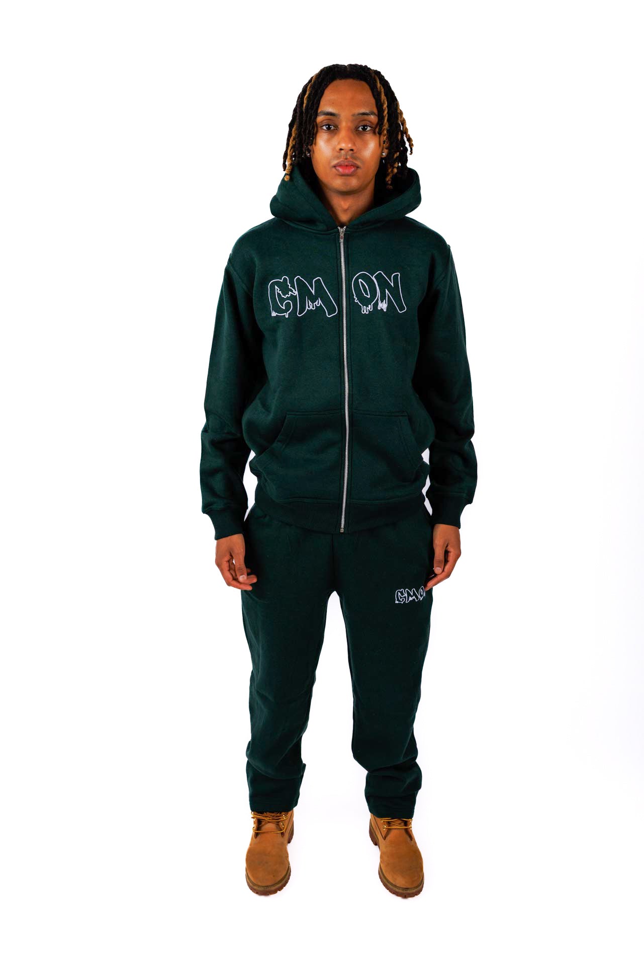 C‘MON ZIP HOODIE GREEN