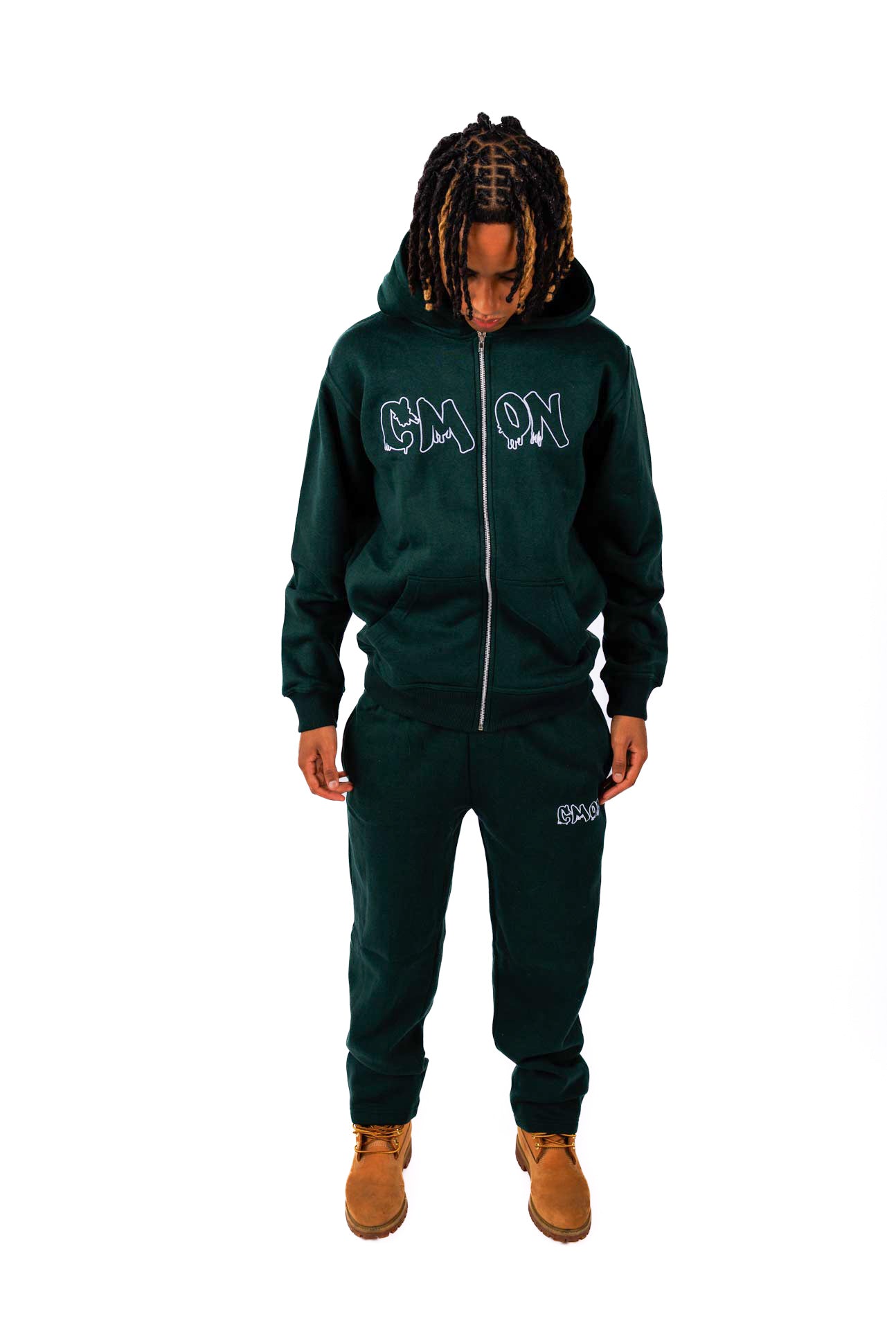C‘MON ZIP HOODIE GREEN