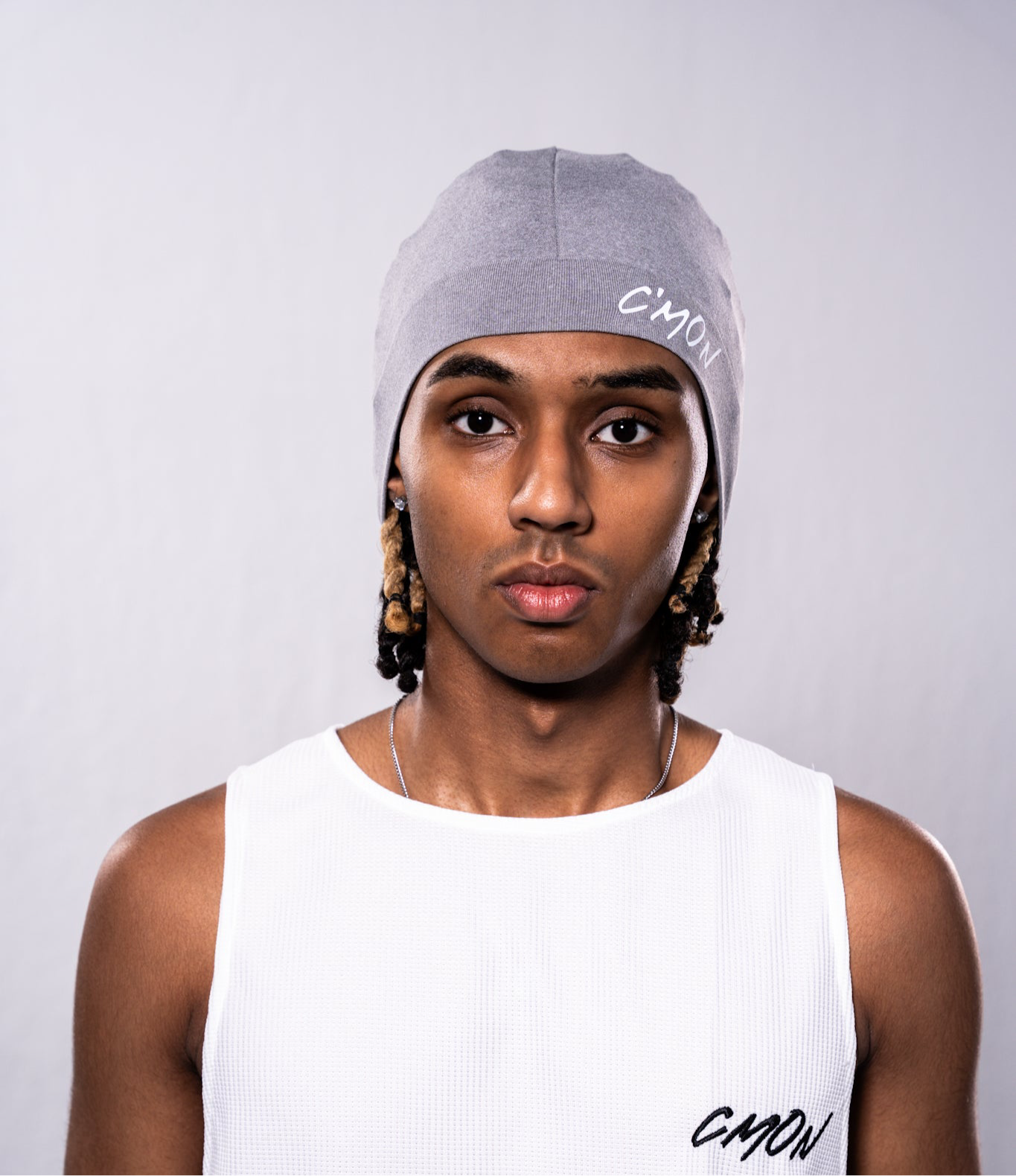 CMON SCULL CAP GREY WHITE BEANIE 2.0 - C‘mon