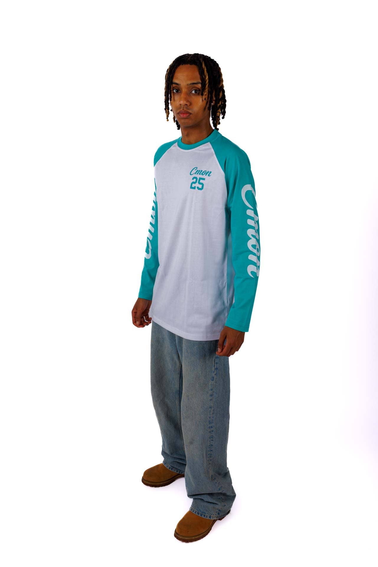 TURQUOISE LONGSLEEVE - C‘mon
