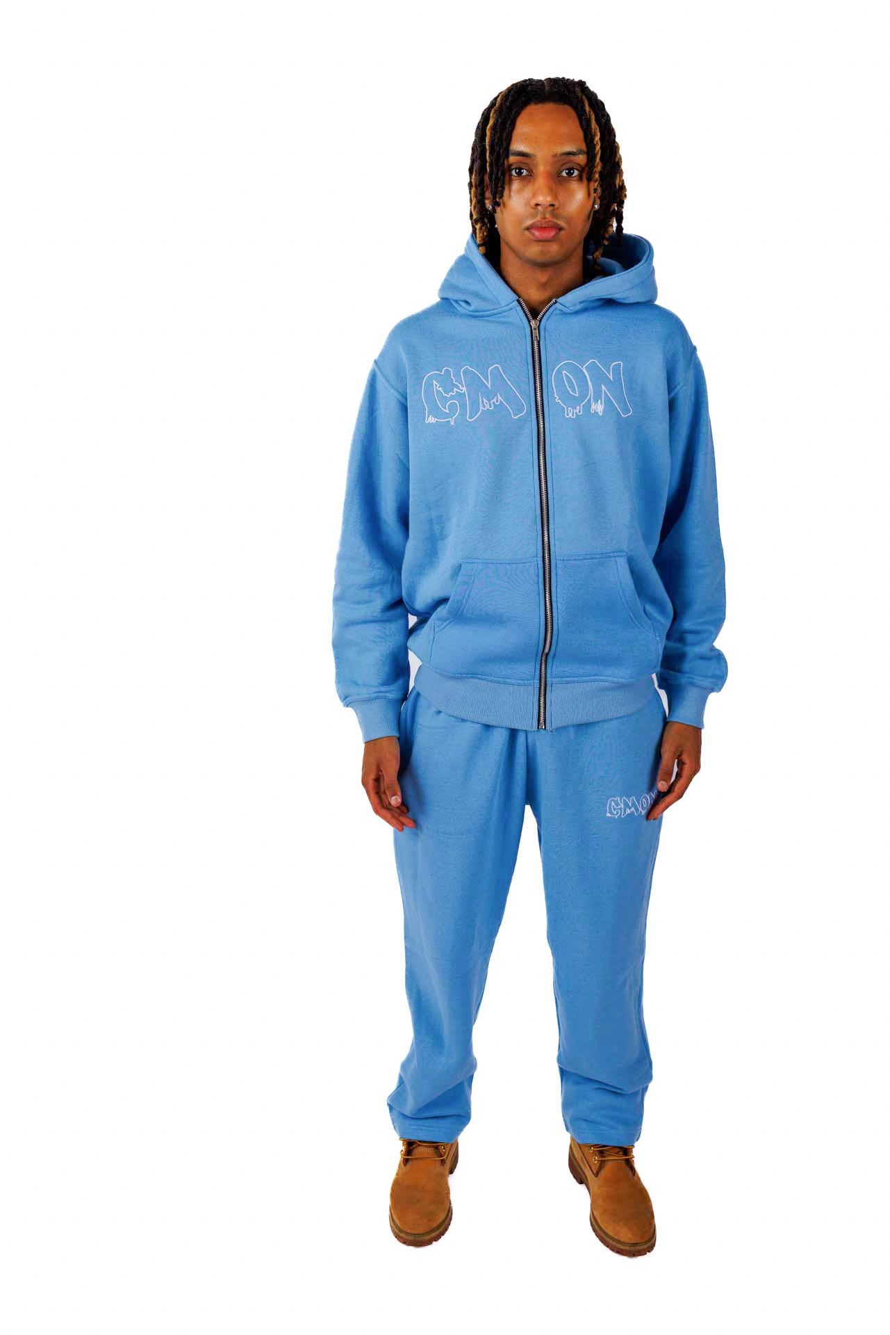 C‘MON PANTS ZIP BABYBLUE