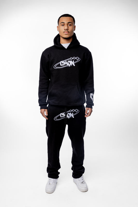 C’MON TRACKSUIT BLACK - C‘mon