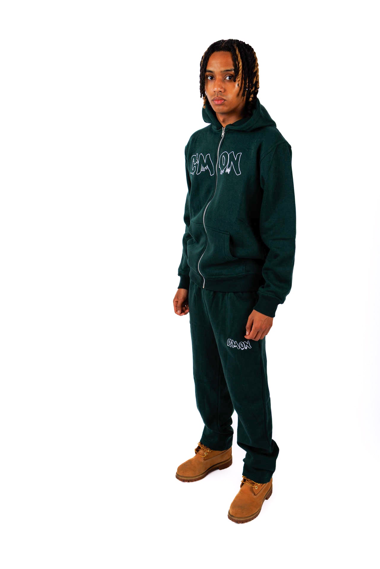 C‘MON ZIP HOODIE GREEN