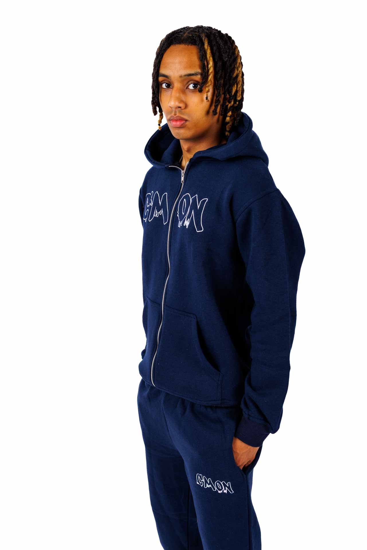 C‘MON ZIP HOODIE DARKBLUE