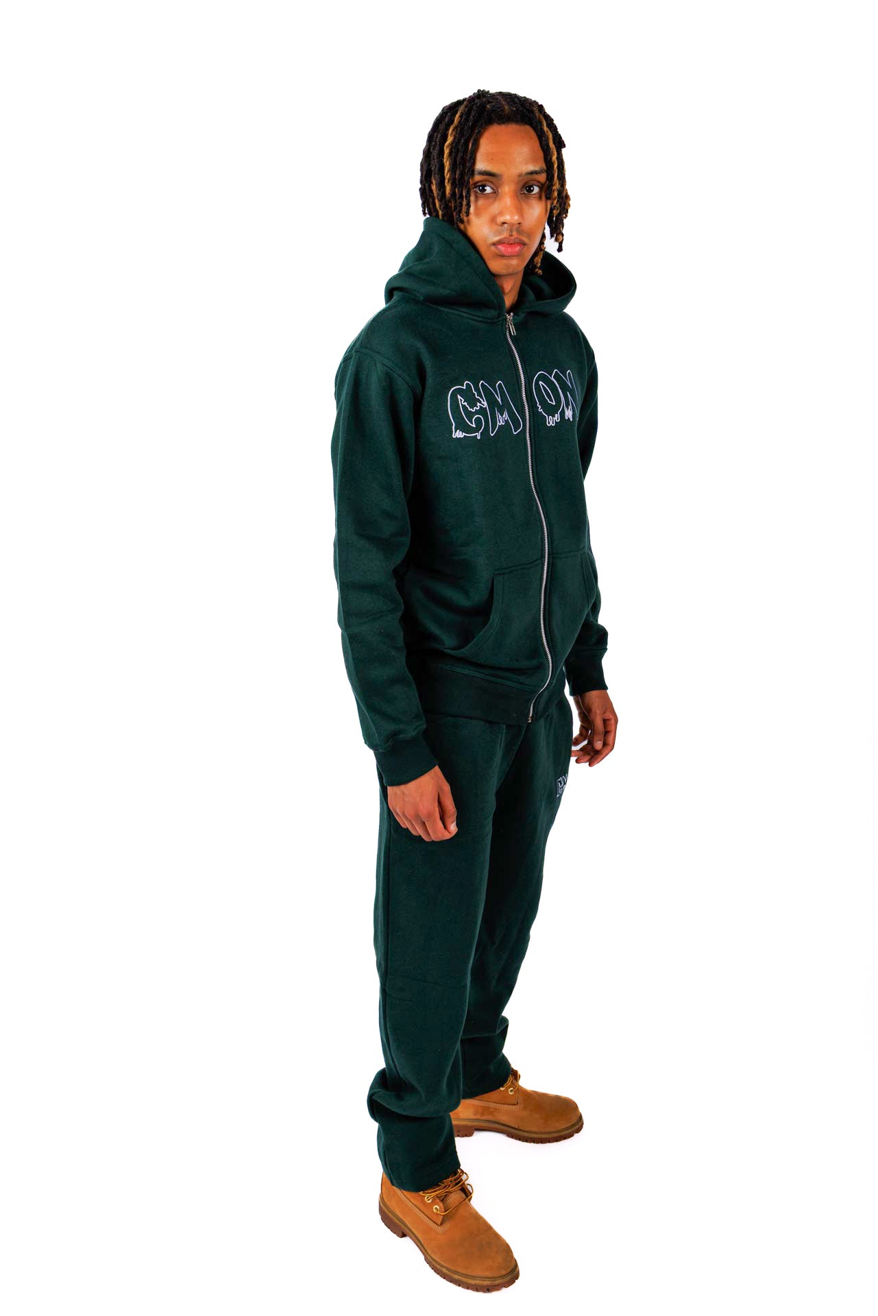 C‘MON ZIP HOODIE GREEN