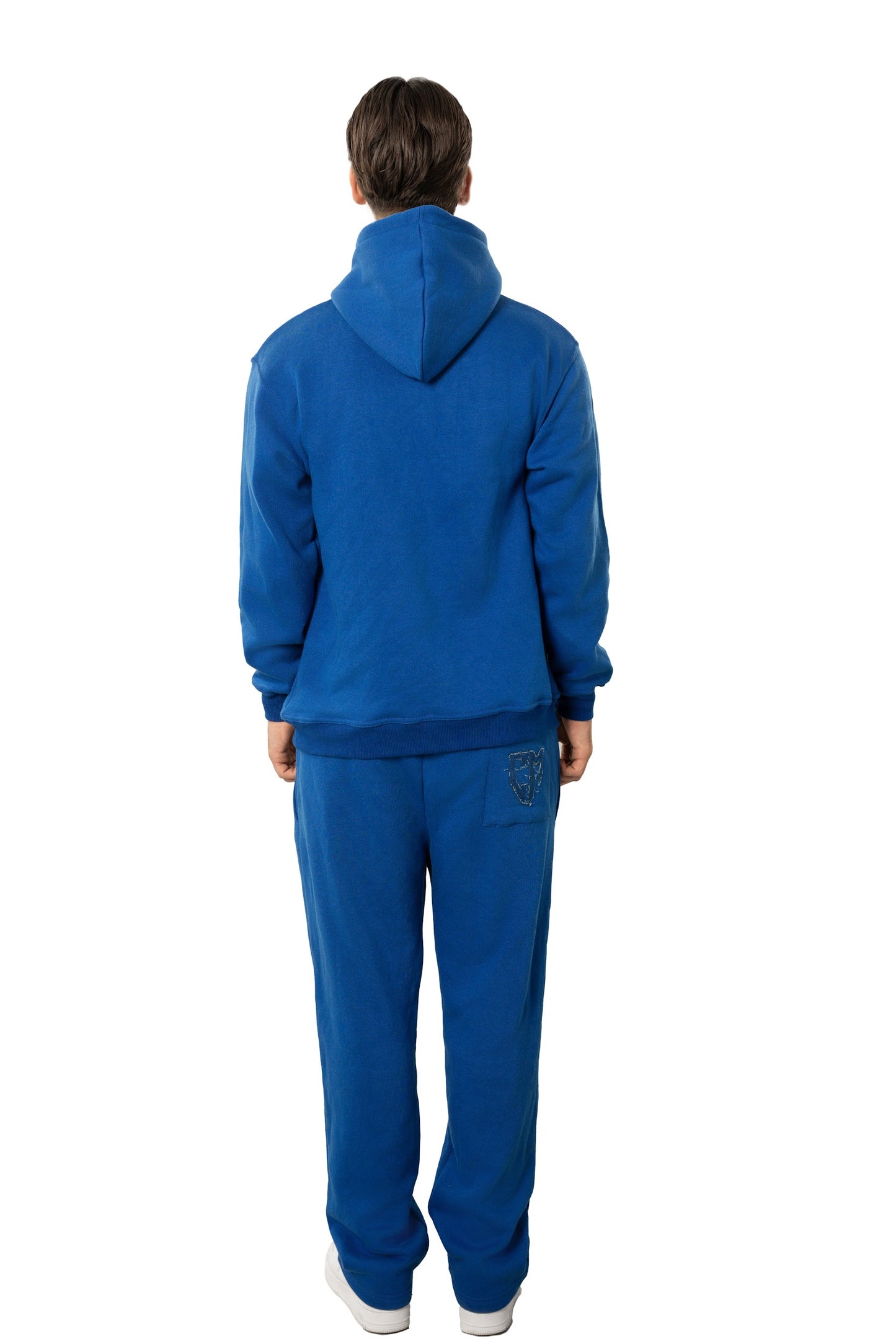BASIC DISTRESSED TRACKSUIT ROYALBLUE