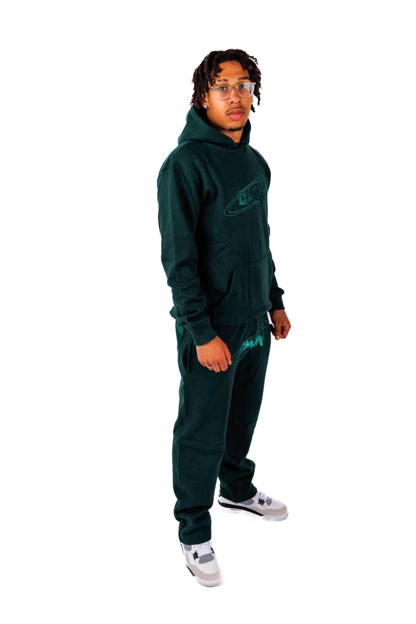 C‘MON HOODIE DARKGREEN 2.0