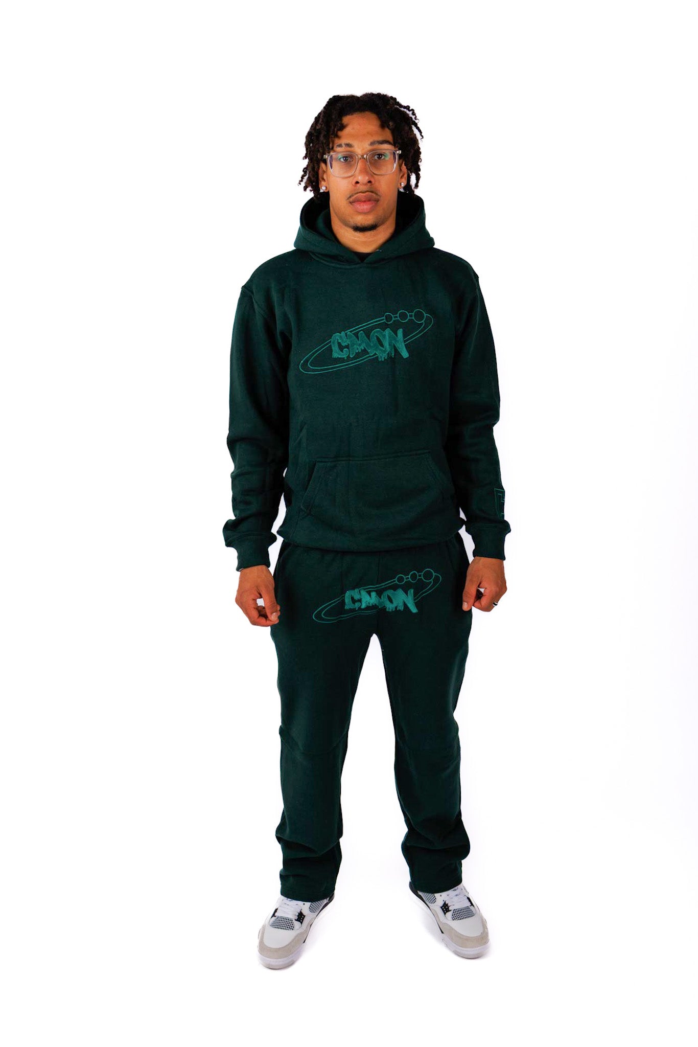 C‘MON HOODIE DARKGREEN 2.0