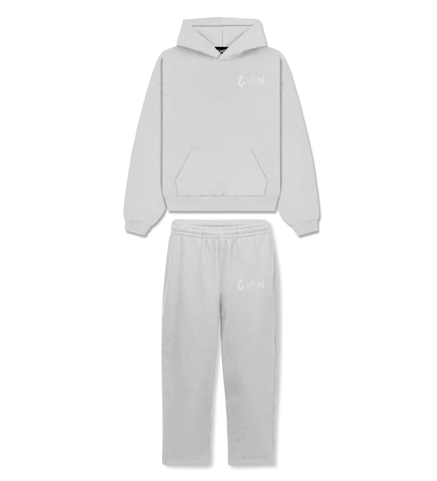 BASIC DISTRESSED TRACKSUIT GREY - C‘mon