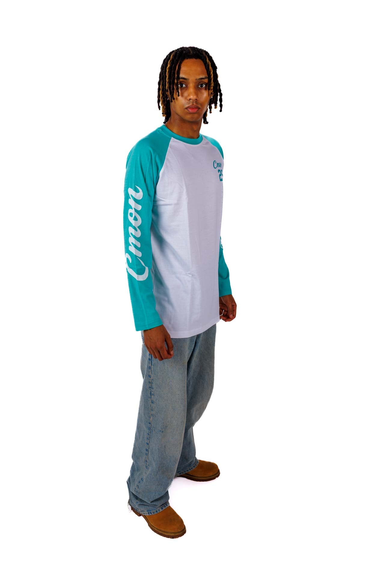 TURQUOISE LONGSLEEVE - C‘mon