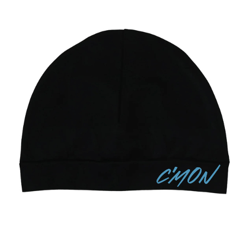 CMON SCULL CAP BLACK BABYBLUE BEANIE