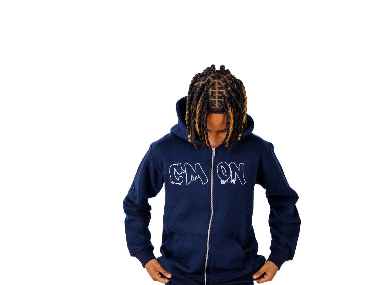 C‘MON ZIP HOODIE DARKBLUE