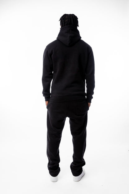 PANTS BASIC DISTRESSED BLACK - C‘mon