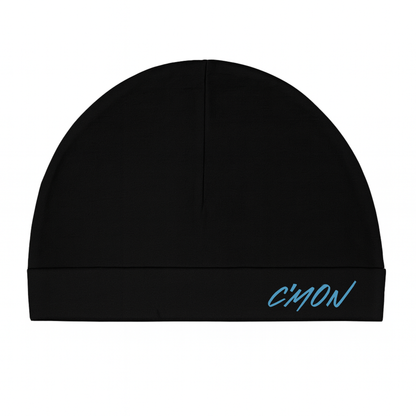 CMON SCULL CAP BLACK BABYBLUE BEANIE