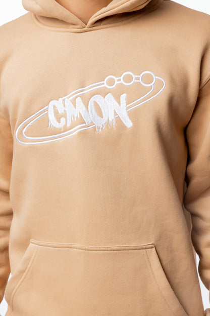 C’MON HOODIE BEIGE - C‘mon