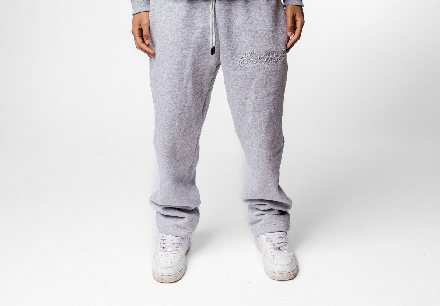 PANTS BASIC DISTRESSED GREY