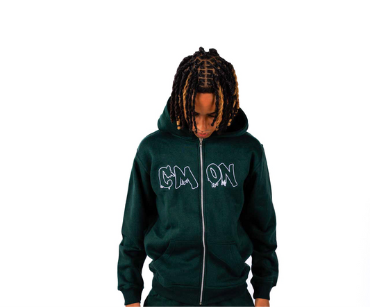 C‘MON ZIP HOODIE GREEN