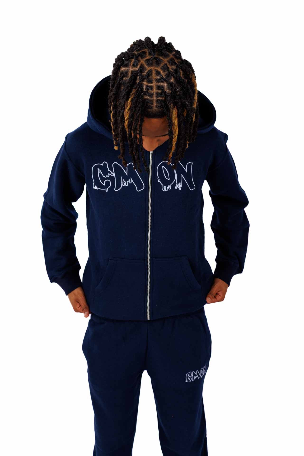 C‘MON ZIP HOODIE DARKBLUE