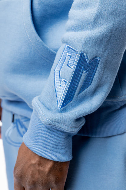 C‘MON HOODIE BABYBLUE - C‘mon