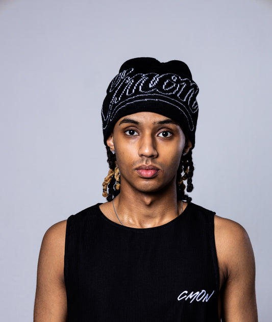 FROSTLINE BLACK BEANIE