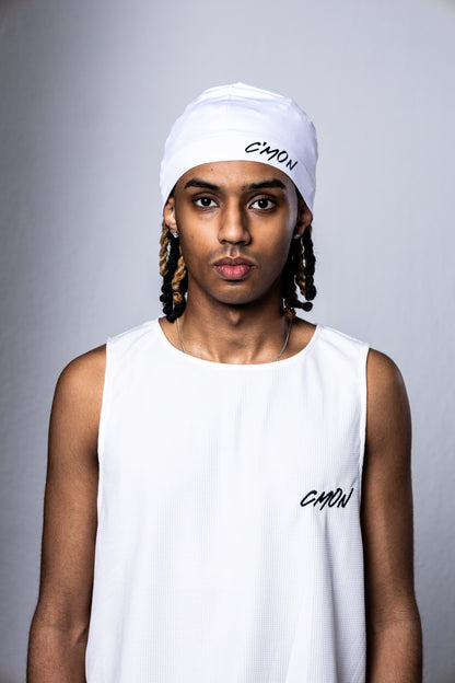 CMON SCULL CAP WHITE BEANIE