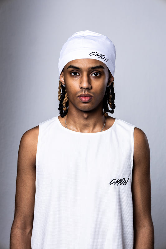 CMON SCULL CAP WHITE BEANIE