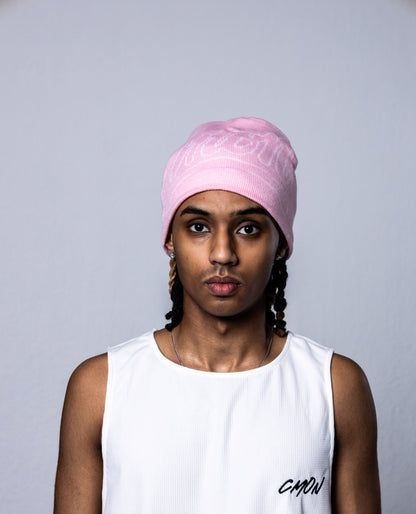 FROSTLINE LIGHT PINK BEANIE
