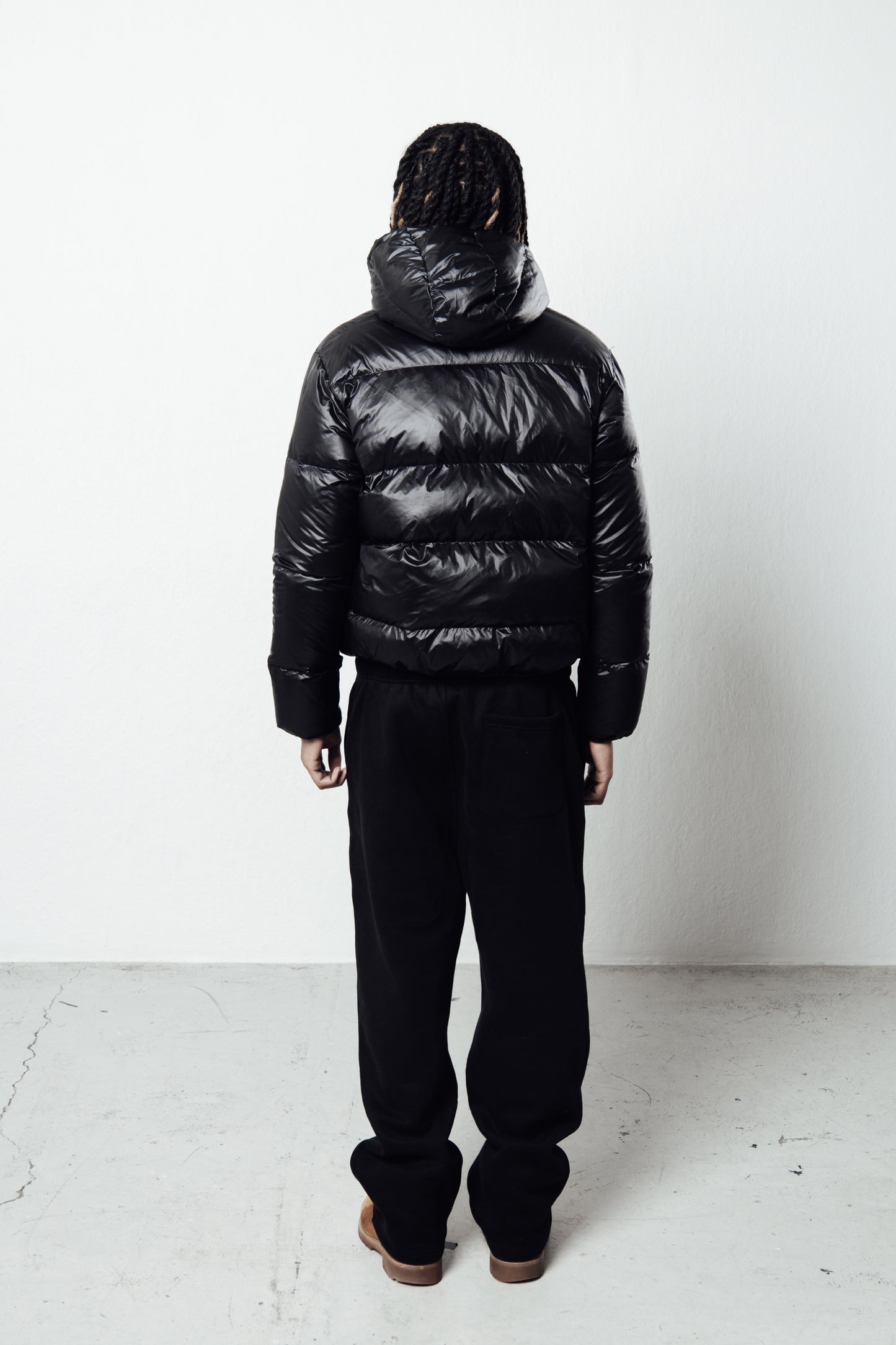 BLACK PUFFER JACKET