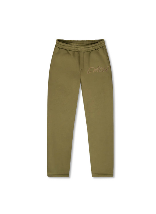 PANTS BASIC DISTRESSED OLIVEGREEN