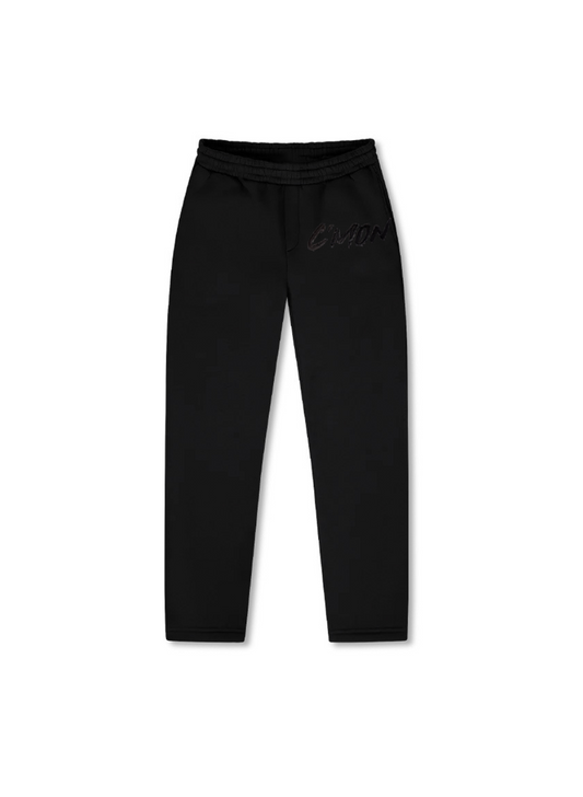 PANTS BASIC DISTRESSED BLACK