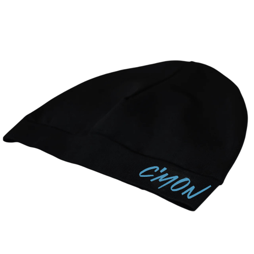 CMON SCULL CAP BLACK BABYBLUE BEANIE - C‘mon