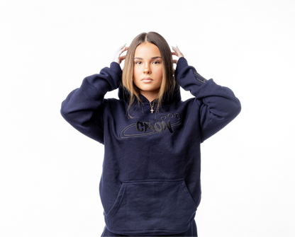 C’MON HOODIE DARKBLUE