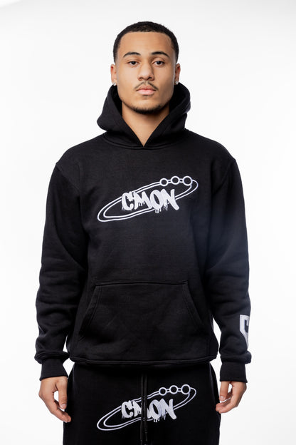C‘MON HOODIE BLACK - C‘mon