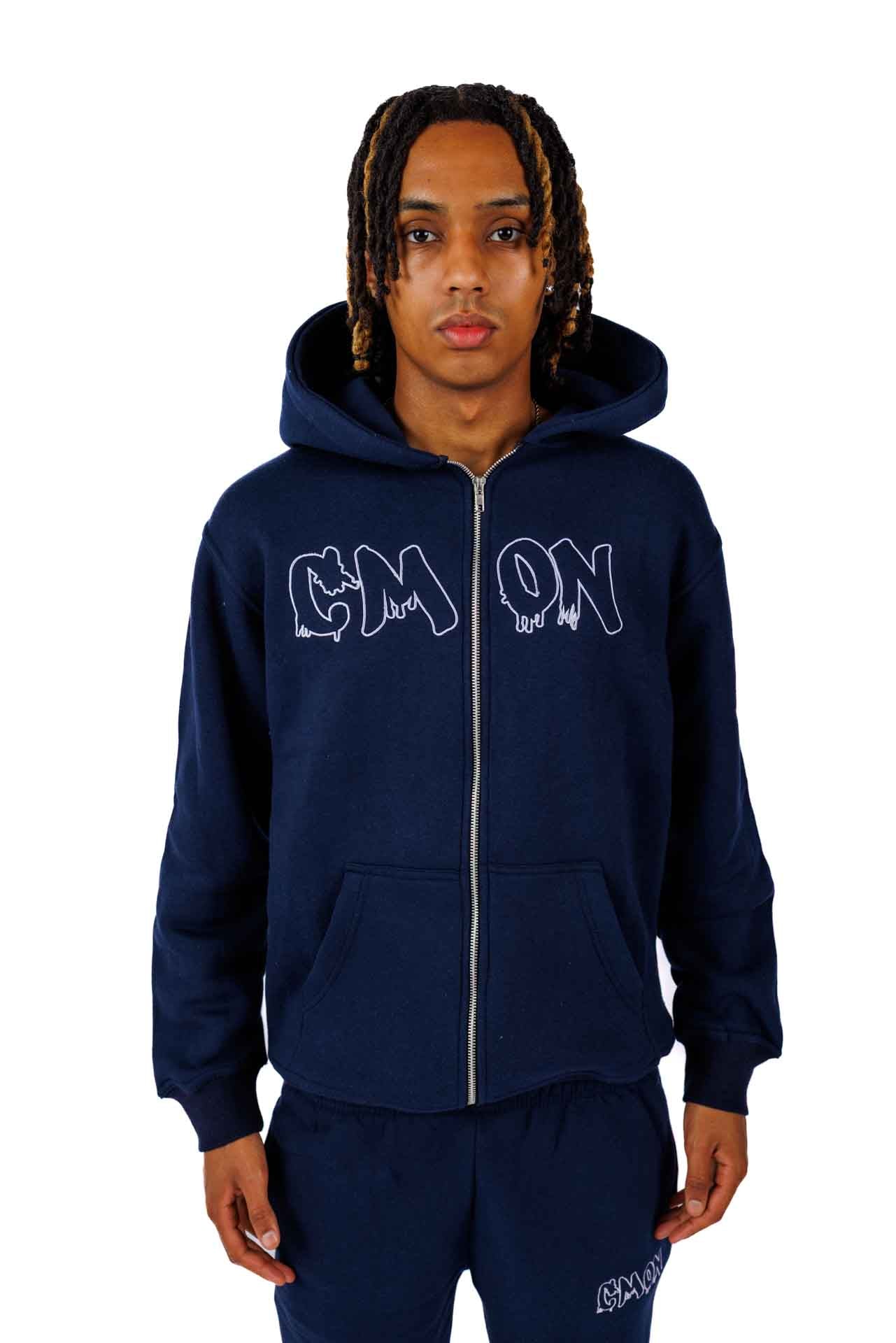 C‘MON ZIP HOODIE DARKBLUE