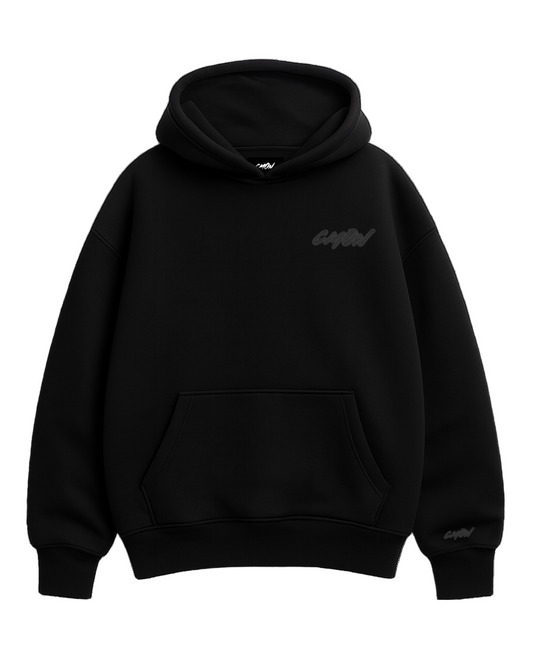 BLACK SIGNATURE HOODIE