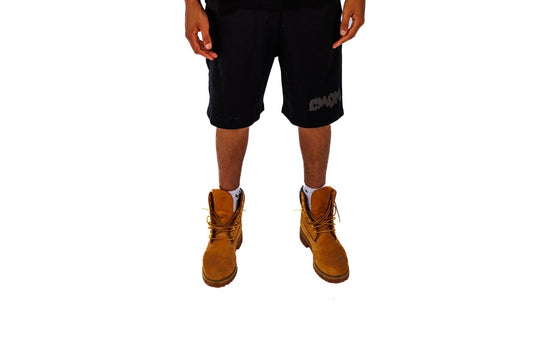 TNO ALL BLACK SHORTS