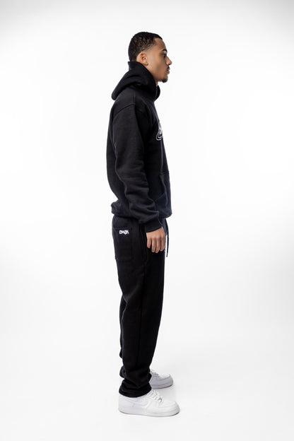 C’MON TRACKSUIT BLACK - C‘mon