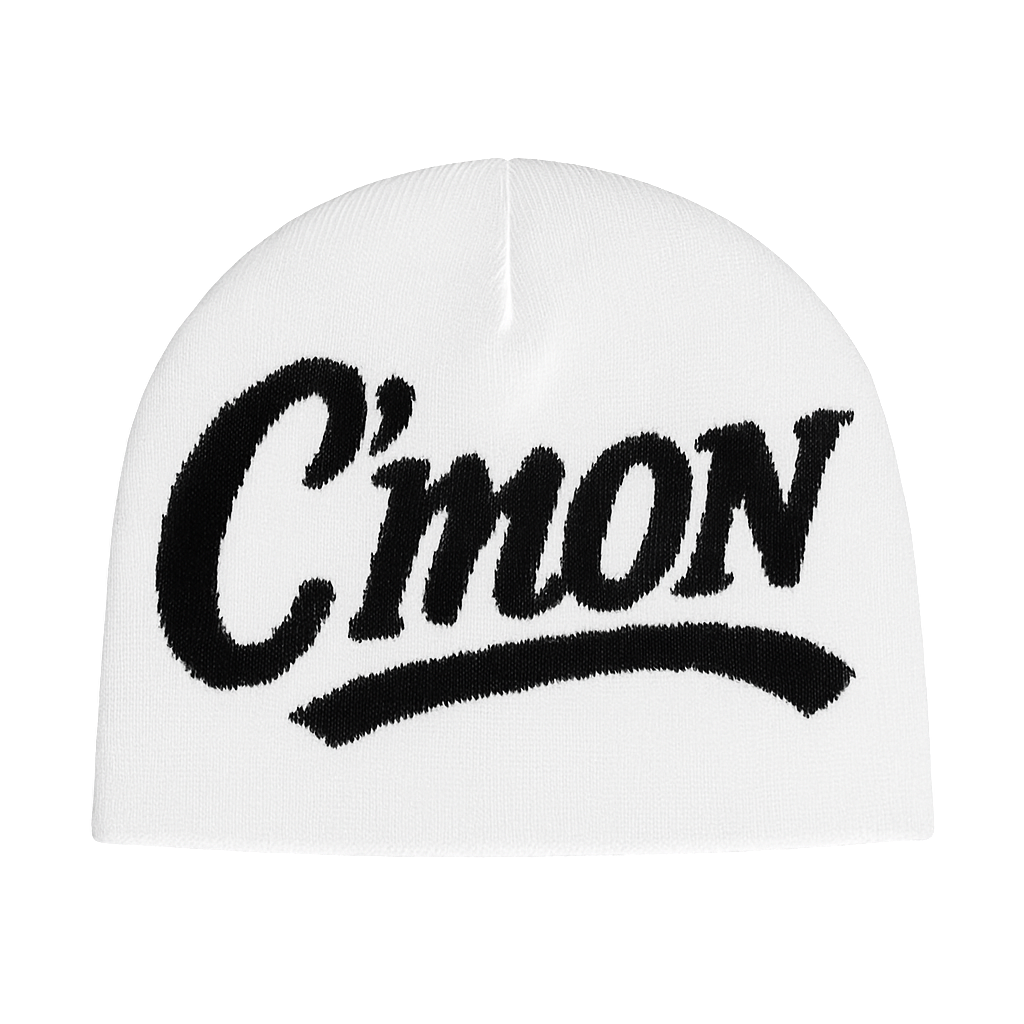SNOWFALL WHITE BEANIE