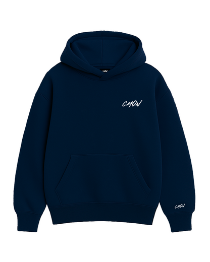 NAVY BASIC HOODIE - C‘mon