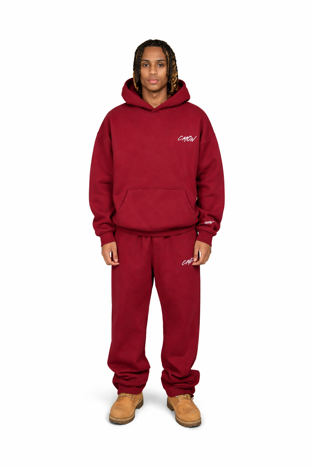 BORDEAUX BASIC HOODIE