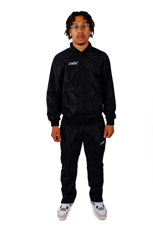 CMON Nylon Tracksuit – Black Edition