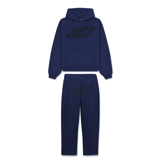 C’MON TRACKSUIT OLDSCOOL DARKBLUE - C‘mon