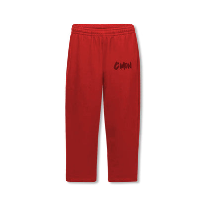 PANTS BASIC DISTRESSED RED - C‘mon